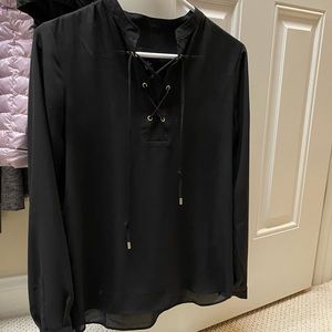 Adrienne Vittadini long sleeve blouse